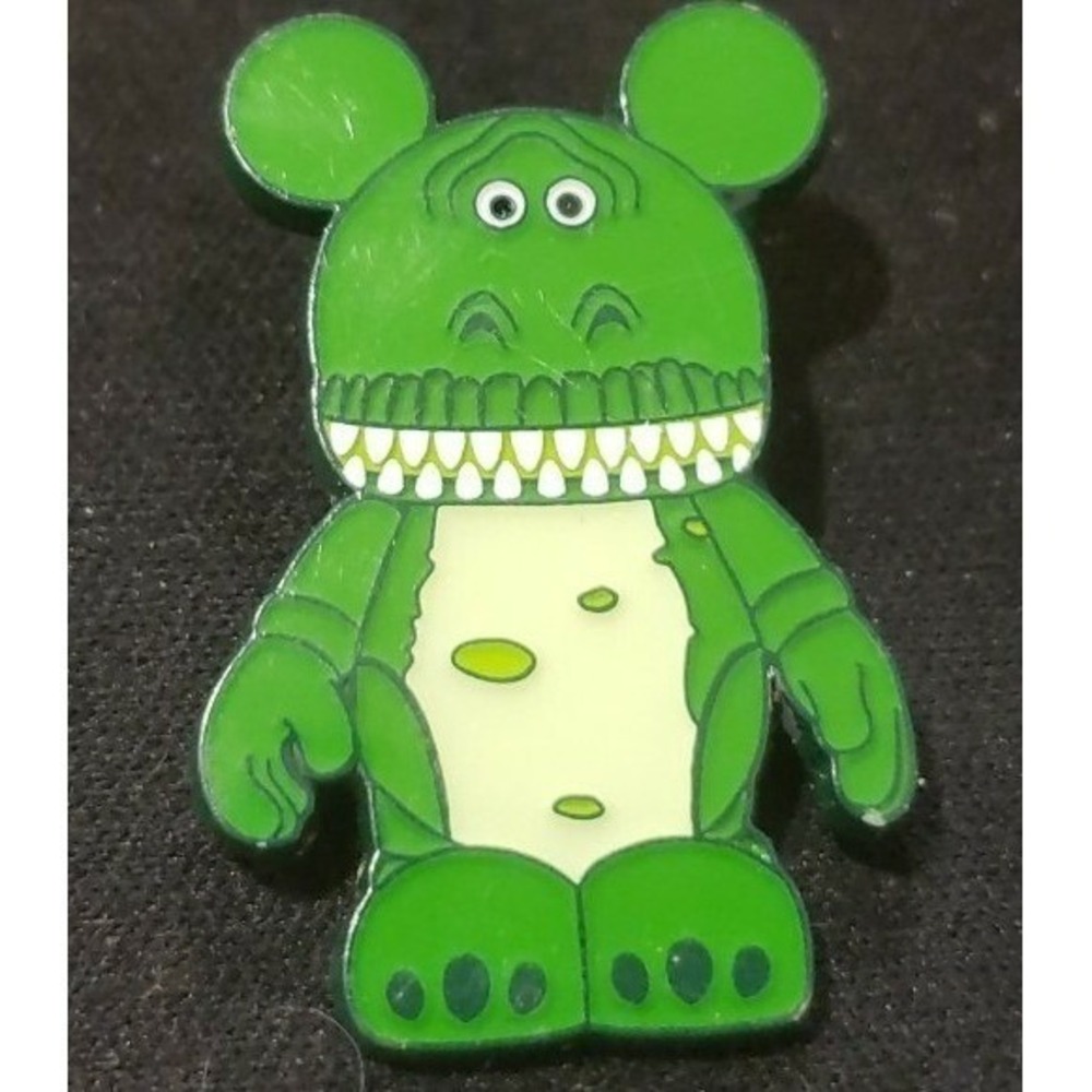 Disney Pin Toy Story Rex Dinosaur Vinylmation Green Mickey Mouse Enamel 2013